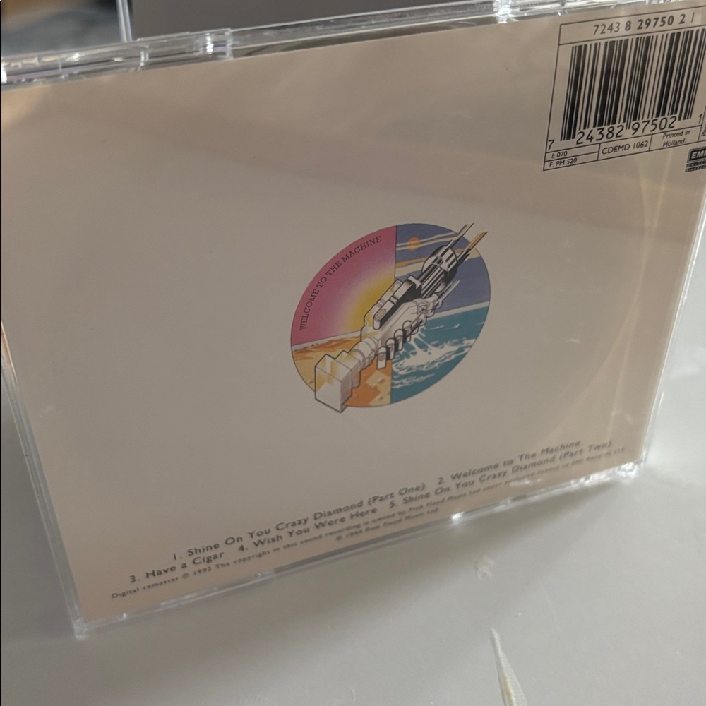 PINK FLOYD "Wish You Were Here" 1994 (Capitol) CD - Picture 5 of 6